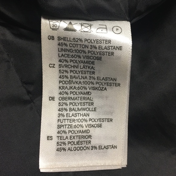 🎁H&M Pencil Skirt Laced Black - Picture 4 of 5